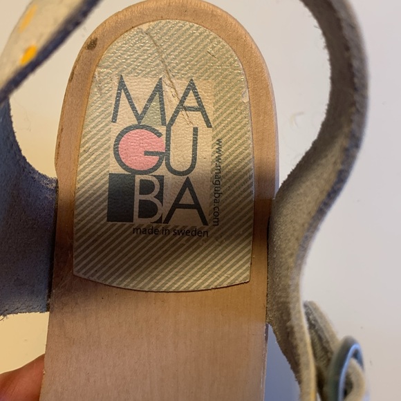 Maguba wedges cream with yellow polka dots - Picture 5 of 6